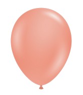 17 Inch Tuftex Latex Balloons (50 Per Bag) Rose Gold