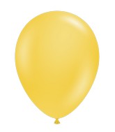 11" Pastel Goldenrod Tuftex Latex Balloons (100 Per Bag)