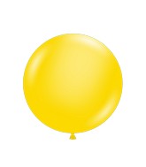 36" Yellow Tuftex Latex Balloons (2 Per Bag)