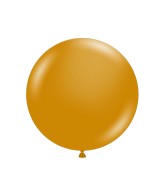 36" Gold Tuftex Latex Balloons (2 Per Bag)