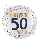 CTI Balloons Foil Balloon 117806 Happy 70th Birthday 17 Multicolor