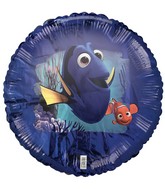 18" Single Sided Finding Dory  Foil Balloon