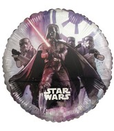 9" Airfill Only Star Wars Foil Balloon