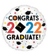 18" Congratulations 2022 Foil Balloon