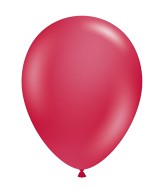 24" Starfire Red Tuftex Latex Balloons (5 Per Bag)