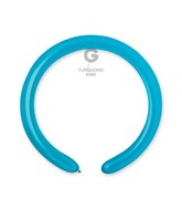 260G Gemar Latex Balloons (Bag of 50) Modelling/Twisting Turquoise*