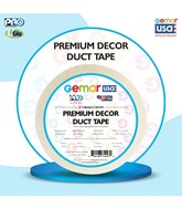 Premium Decor Duct Tape White (Made By ProTape)