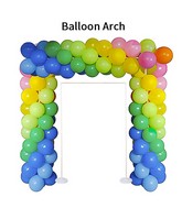 7 ft Square Balloon Arch with 5 KG Water Base Capacity