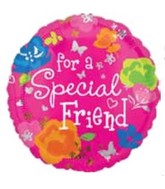 18" For A Special Friend Foil Balloon