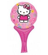 12" Inflate-A-Fun Foil Balloon Hello Kitty
