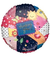 18" Thinking Of you Foil Balloon