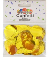 Balloon Confetti Dots 22 Grams Foil Golden 2.5CM-Round