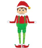 60" Jumbo Balloon Packaged Special Delivery Elf Foil Balloon