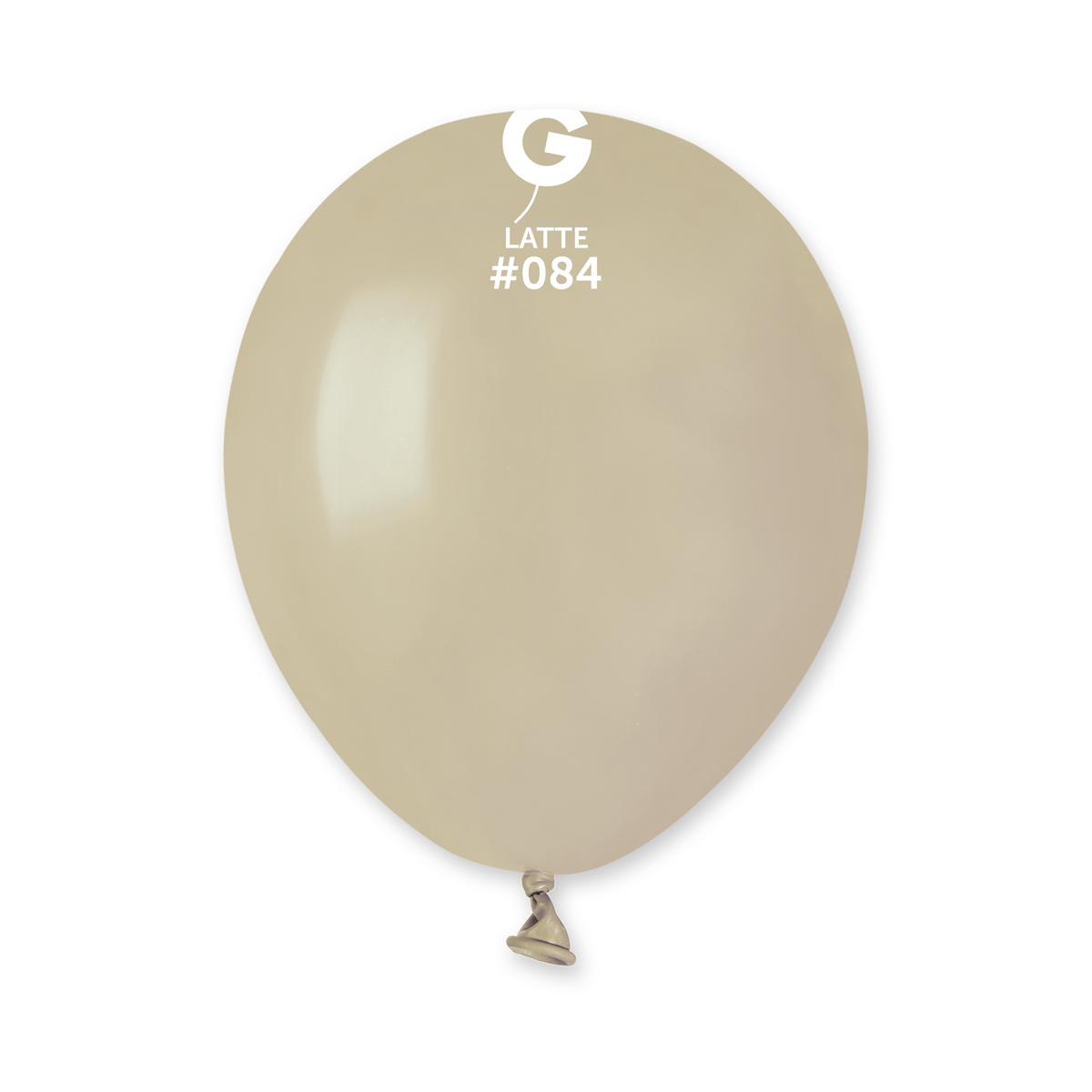 5 Gemar Latex Balloons (Bag of 100) Standard Latte  Bargain Balloons -  Mylar Balloons and Foil Balloons