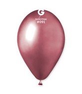 13" Gemar Latex Balloons (Bag of 25) Shiny Pink