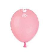5" Gemar Latex Balloons (Bag of 100) Standard Pink