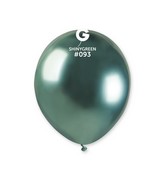 5" Gemar Latex Balloons (Bag of 50) Shiny Green