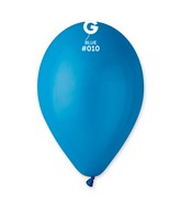 12" Gemar Latex Balloons (Bag of 50) Standard Blue
