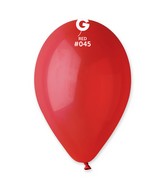 12" Gemar Latex Balloons (Bag of 50) Standard Red
