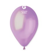 12" Gemar Latex Balloons (Bag of 50) Metallic Metallic Lavender