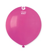 19" Gemar Latex Balloons (Bag of 25) Standard Fuchsia
