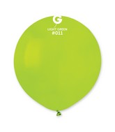 19" Gemar Latex Balloons (Bag of 25) Standard Light Green