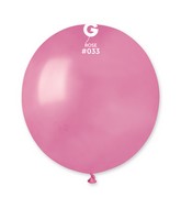 19" Gemar Latex Balloons (Bag of 25) Metallic Metallic Rose