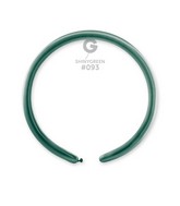 160G Gemar Latex Balloons (Bag of 50) Shiny Green Twisting/Modelling