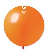 31" Gemar Latex Balloons (Pack of 1) Giant Balloon Orange
