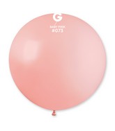 31" Gemar Latex Balloons (Pack of 1) Giant Balloon Baby Pink