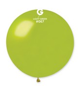 31" Gemar Latex Balloons (Pack of 1) Giant Metallic Light Green
