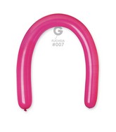 360G Gemar Latex Balloons (Bag of 50) Modelling/Twisting Fuchsia*