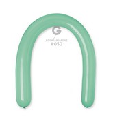 360G Gemar Latex Balloons (Bag of 50) Modelling/Twisting Aquamarine*