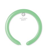 260G Gemar Latex Balloons (Bag of 50) Modelling/Twisting Mint Green