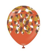 12" Kalisan Latex Balloons Safari Savanna Rust Orange (25 count)
