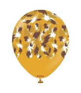 12" Kalisan Latex Balloons Safari Savanna Mustard (25 count)