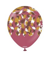 12" Kalisan Latex Balloons Safari Savanna Wild Berry (25 count)