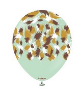 12" Kalisan Latex Balloons Safari Savanna Macaron Green (25 Count)