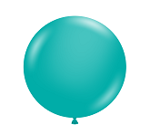 36" Teal Tuftex Latex Balloons (2 Per Bag)