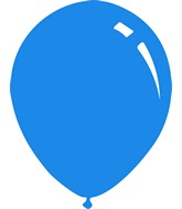 9" Standard Medium Blue Decomex Latex Balloons (100 Per Bag)
