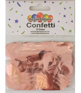 Balloon Confetti Dots 22 Grams Foil Rose Gold 1.5CM-Round