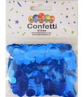 Balloon Confetti Dots 22 Grams Foil Blue 1CM-Round