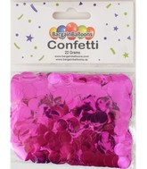 Balloon Confetti Dots 22 Grams Foil Fuchsia 1CM-Round