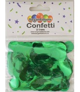 Balloon Confetti Dots 22 Grams Foil Green 1.5CM-Round