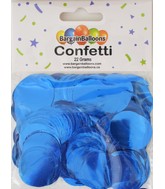 Balloon Confetti Dots 22 Grams Foil Blue 2.5CM-Round