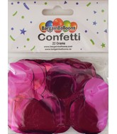 Balloon Confetti Dots 22 Grams Foil Fuchsia 2.5CM-Round