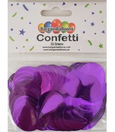 Balloon Confetti Dots 22 Grams Foil Purple 2.5CM-Round