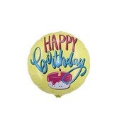 22" Arabic Foil Balloon (Birthday) يوم ميالد