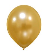 12" Cattex Premium Metal Rich Gold 50 Latex Balloons