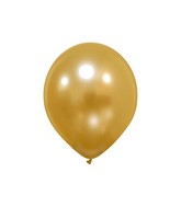5" Cattex Premium Metal Rich Gold Latex Balloons (100 Per Bag)